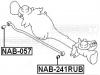 FEBEST NAB241RUB САЙЛЕНБЛОК ЗАДНЕГО ПОПЕРЕЧНОГО РЫЧАГА