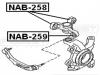 FEBEST NAB-258 Сайленблок поворотного кулака