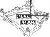 FEBEST NAB-328 Сайлентблок подрамника передний