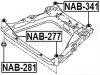 FEBEST NAB-341 Сайлентблок NAB-341