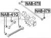 FEBEST NAB41G С/блок FEBEST NAB41G Terrano/Patrol задн.прод тяги