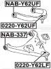 FEBEST NAB-Y62UF Сайлентблок NISSAN PATROL Y62 2010-