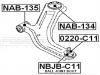 FEBEST NBJB-C11 Пыльник опоры шаровой нижнего рычага