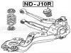 FEBEST NDJ10R ОТБОЙНИК ЗАДНЕГО АМОРТИЗАТОРА (NISSAN QASHQAI J10F 2006-) FEBEST