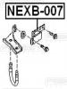 FEBEST NEXB-007 Кронштейн крепления глушителя