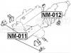 FEBEST NM012 ПОДУШКА ДВИГАТЕЛЯ ЗАДНЯЯ (NISSAN PATROL (GR) Y61 2000- NISSAN PATROL SAFARI Y60 1987-1997 NISSAN PAT