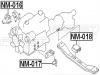 FEBEST NM-016 Подушка двигателя правая
