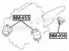 FEBEST NM055 ПОДУШКА ДВИГАТЕЛЯ VQ35DE (NISSAN INFINITI FX35/FX45 S50 2002- NISSAN INFINITI G35 (V35) 2002-2007 NI