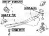 FEBEST NMP11SRARH ПОДУШКА ДВИГАТЕЛЯ ПРАВАЯ AT/CVT