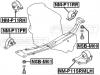 FEBEST NMP11SRMLH ПОДУШКА ДВИГАТЕЛЯ ЛЕВАЯ MT