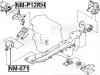 FEBEST NM-P12RH Подушка двигателя правая