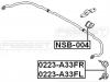 FEBEST NSB004 ВТУЛКА ПЕРЕДНЕГО СТАБИЛИЗАТОРА D22