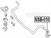 FEBEST NSB-010 Втулка переднего стабилизатора