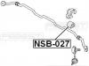 FEBEST NSB027 ВТУЛКА ПЕРЕДНЕГО СТАБИЛИЗАТОРА D25