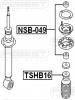 FEBEST NSB-049 Втулка заднего амортизатора