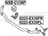 FEBEST NSB-CV36F Втулка стабилизатора NSB-CV36F