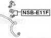 FEBEST NSBE11F NSB-E11F_втулка перед.стаб.D22/ Nissan NOTE E11E 2005-