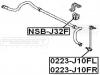 FEBEST NSB-J32F Втулка переднего стабилизатора