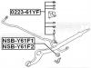 FEBEST NSBY61F1 ВТУЛКА ПЕРЕДНЕГО СТАБИЛИЗАТОРА D20