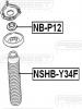 FEBEST NSHB-Y34F Пыльник переднего амортизатора