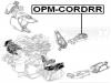 FEBEST OPM-CORDRR Подушка двигателя задняя