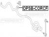 FEBEST OPSB-CORCF Втулка переднего стабилизатора