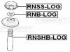 FEBEST RNSHB-LOG Пыльник переднего амортизатора