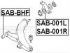 FEBEST SAB001L САЙЛЕНБЛОК ЗАДНИЙ ПЕРЕДНЕГО ЛЕВОГО РЫЧАГА