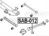 FEBEST SAB012 САЙЛЕНБЛОК ЗАДНЕГО ПРОДОЛЬНОГО РЫЧАГА