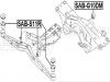 FEBEST SAB-G10DM Сайлентблок SUBARU FORESTER S11 2001-2007