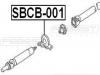 FEBEST SBCB-001 ПОДШИПНИК ПОДВЕСНОЙ КАРДАННОГО ВАЛА (SUBARU LEGACY B11 1993-1998; SUBARU LEGACY B12 1998-2003; SUBARU LEGACY/LEGACY OUTBACK B11 1993-1998; SUBARU LEGACY/LEGACY OUTBACK B12 1997-2003) FEBEST