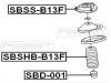 FEBEST SBSS-B13F Опора переднего амортизатора