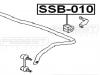 FEBEST SSB-010 Втулка заднего стабилизатора