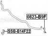 FEBEST SSB-B14F22 ВТУЛКА ПЕРЕДНЕГО СТАБИЛИЗАТОРА D22