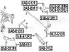 FEBEST SSB-G12R14 Втулка стабилизатора SSB-G12R14