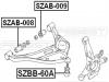 FEBEST SZAB008 САЙЛЕНБЛОК ПЕРЕДНИЙ ВЕРХНЕГО РЫЧАГА (SUZUKI GRAND VITARA/ESCUDO SQ416/SQ420/SQ625 1998-2006 SUZUKI G