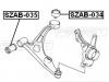 FEBEST SZAB035 САЙЛЕНБЛОК ПЕРЕДНИЙ ПЕРЕДНЕГО РЫЧАГА (SUZUKI AERIO/LIANA RH423 2006-) FEBEST