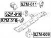 FEBEST SZM010 Подушка двигателя правая