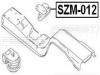 FEBEST SZM012 Подушка двигателя задняя