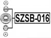 FEBEST SZSB-016 Втулка амортизатора