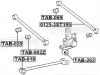 FEBEST TAB-002Z Сайлентблок задней цапфы плавающий