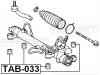 FEBEST TAB033 САЙЛЕНБЛОК РУЛЕВОЙ РЕЙКИ (TOYOTA AVENSIS AZT250/CDT250 2003-) FEBEST