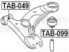 FEBEST TAB-049 Сайлентблок переднего рычага