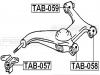 FEBEST TAB057 САЙЛЕНБЛОК ЗАДНЕГО РЫЧАГА (TOYOTA LUCIDA ESTIMA EMINA PREVIA CXR10/CXR20/TCR10/TCR20 1990-1999) FEBE