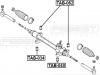 FEBEST TAB-062 Сайлентблок TOYOTA COROLLA AZE141/CE140/NZE141/ZRE14#/ZZE14# 2007-