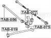 FEBEST TAB-075 Сайлентблок задней цапфы