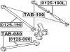FEBEST TAB-080 Втулка продольной тяги
