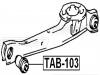 FEBEST TAB-103 Сайлентблок заднего рычага