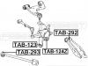 FEBEST TAB-124Z Сайлентблок задней цапфы плавающий