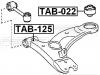 FEBEST TAB-125 Сайлентблок переднего рычага